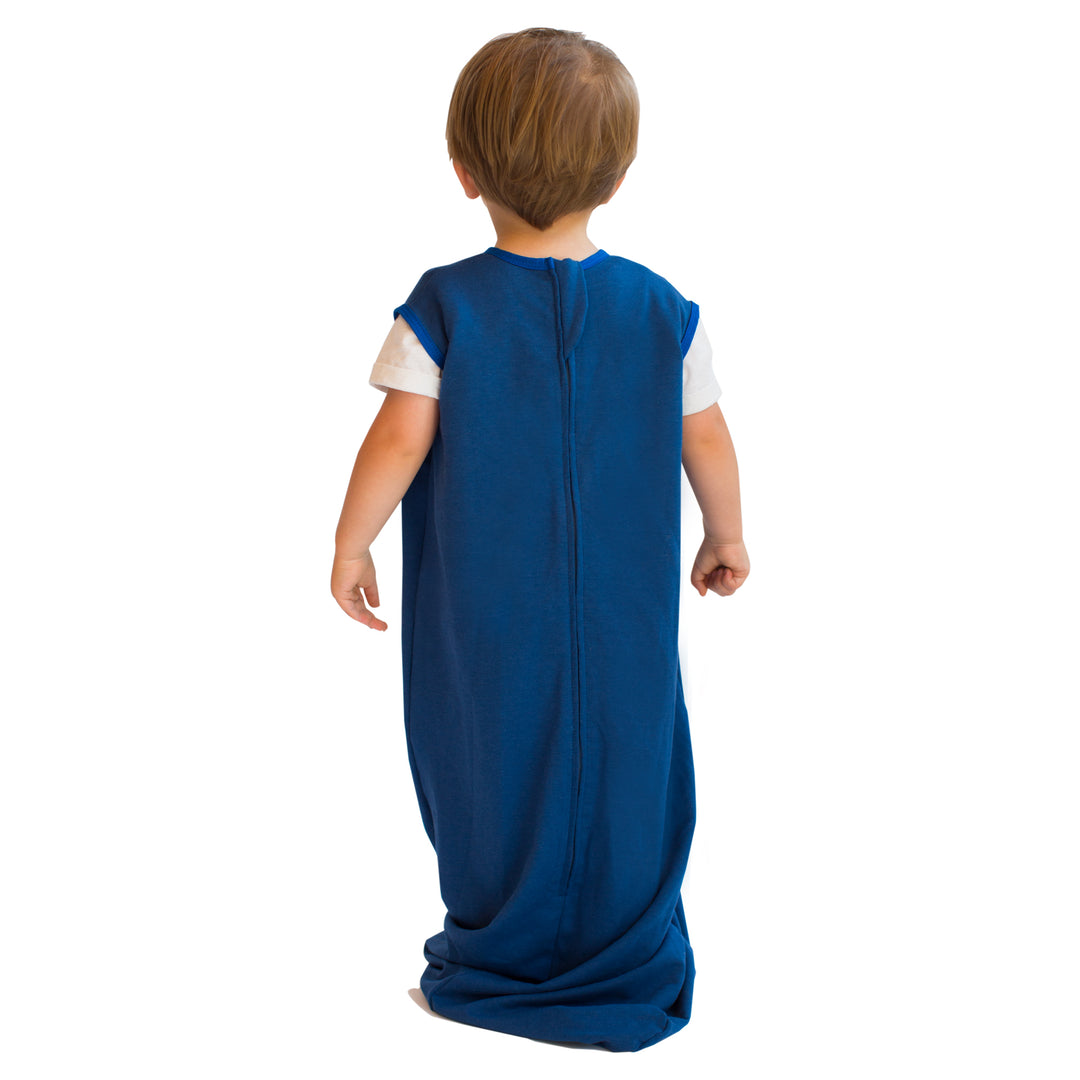 Back Zip Bag in Neptune Blue