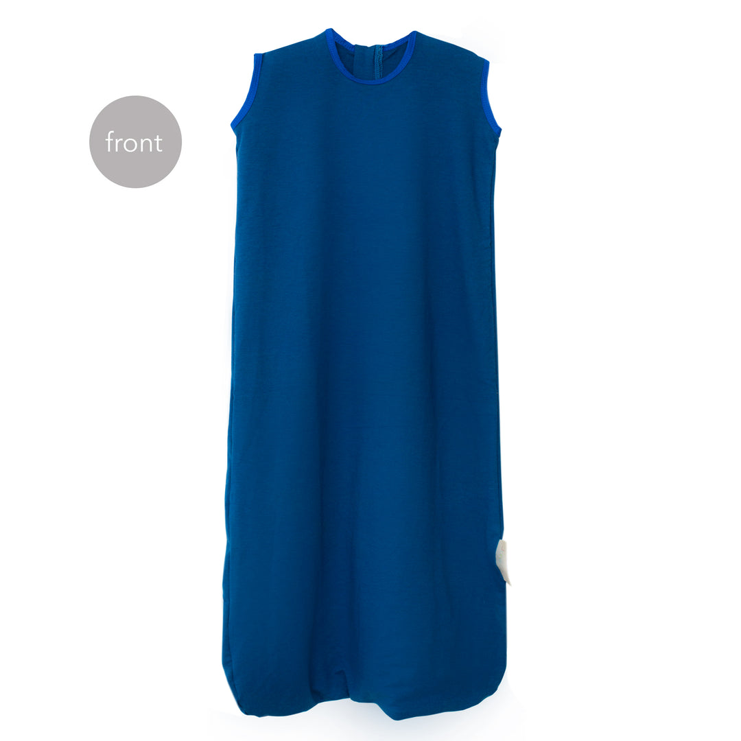 Back Zip Bag in Neptune Blue