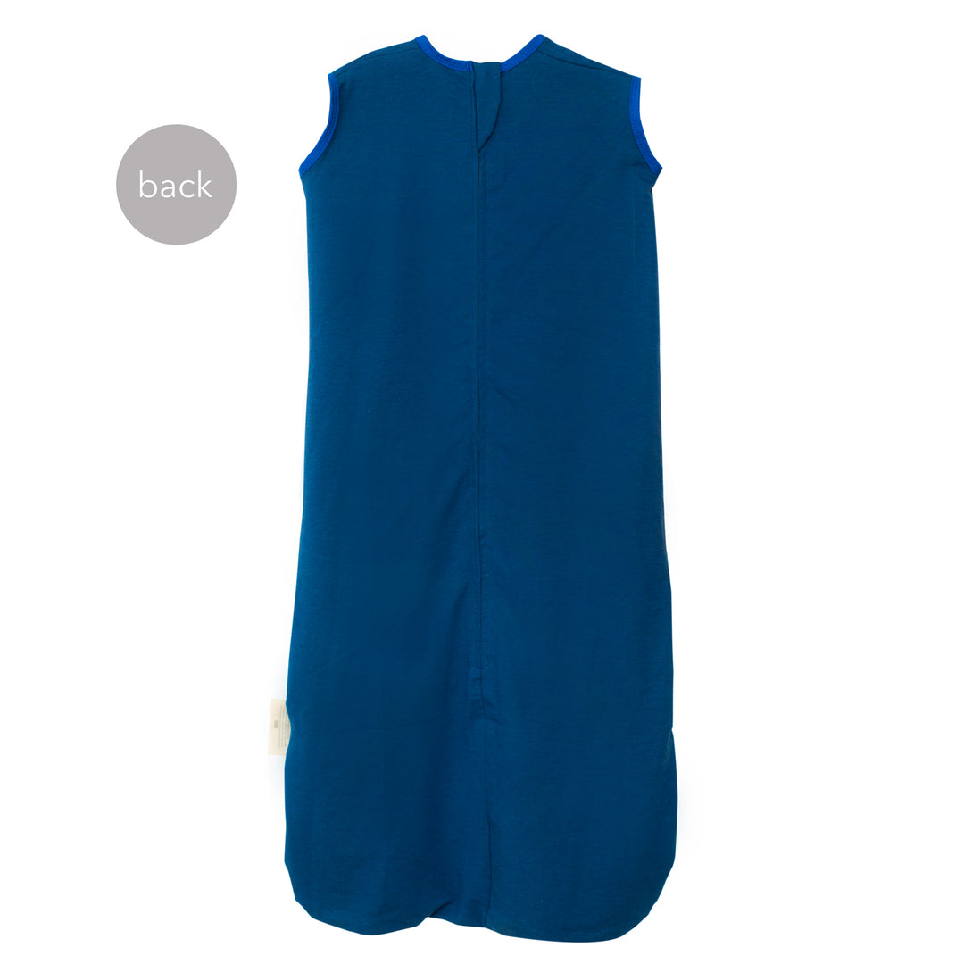 Back Zip Bag in Neptune Blue