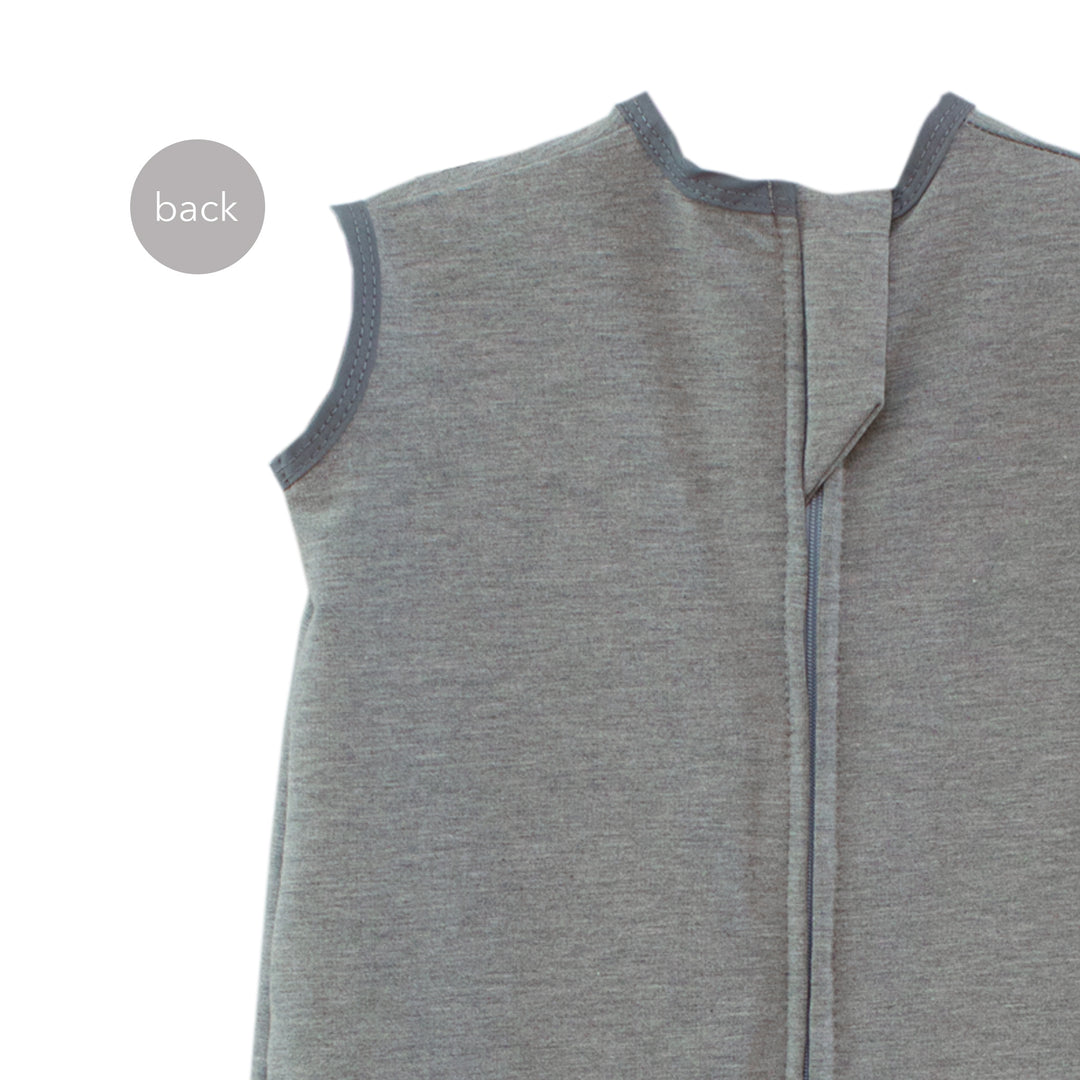 Back Zip Bag in Lunar Grey