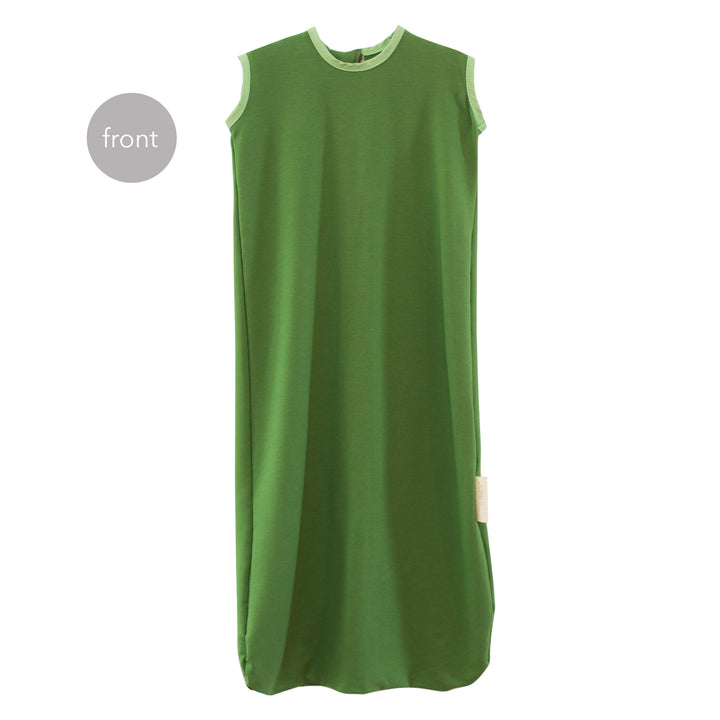 Back Zip Bag in Spring Green